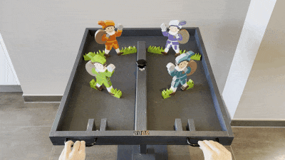 Hindernisbaan tijdspel Pieten